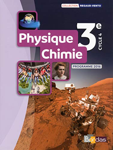 Stock image for Physique Chimie 3e - Collection Regaud - Vento Manuel de l'lve - Edition 2017 for sale by medimops