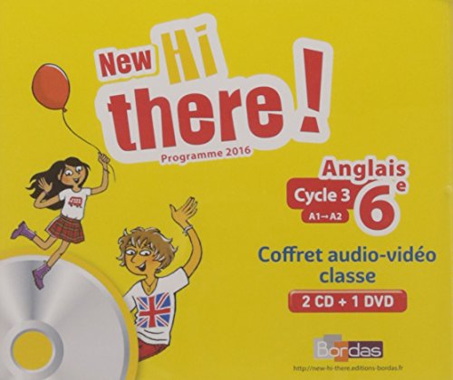 Beispielbild fr New Hi there ! Anglais 6e 2017 Matriel audio video collectif zum Verkauf von Buchpark