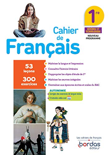 Beispielbild fr Cahier de Franais 1re zum Verkauf von Ammareal