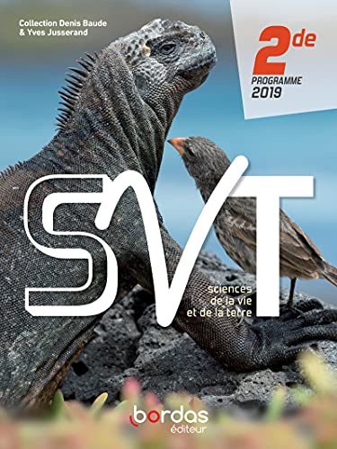 9782047336762: SVT Baude Jusserand 2de 2019 - Manuel de l'lve