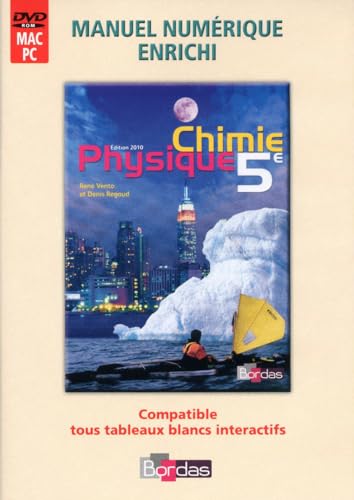 9782047340318: Vento Physique Chimie 5e 2010 Manuel numrique enseignant sur DVD-Rom adoptant papier