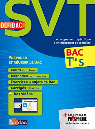 Beispielbild fr DfiBac Terminale S SVT Cours-Mthodes-Exercices zum Verkauf von Ammareal