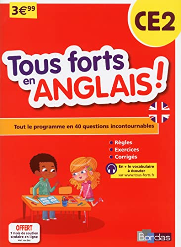 9782047352571: Tous forts en anglais ! CE2