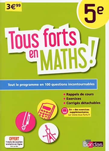 Imagen de archivo de Tous forts en Maths 5e a la venta por medimops