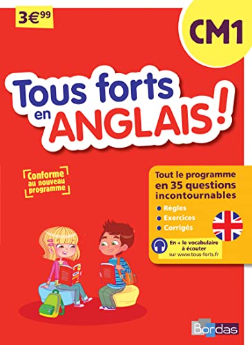 Beispielbild fr Tous forts en Anglais CM1 - Nouveau programme 2016 zum Verkauf von Ammareal