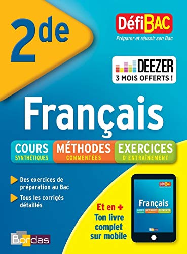 9782047356173: DfiBac Cours Mthodes Exercices Franais 2de