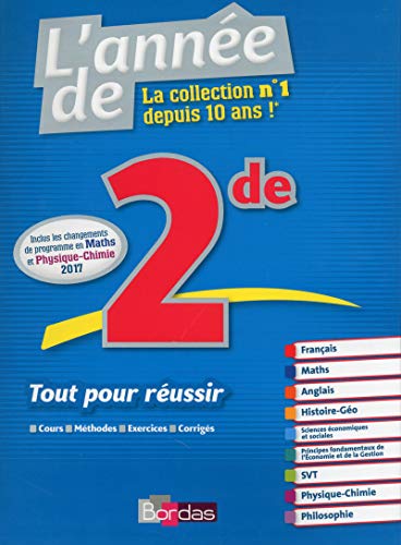 Stock image for L'ann e de 2de Tout pour r ussir: Ouvrage d'entraînement for sale by WorldofBooks