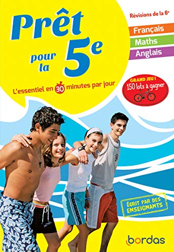 Beispielbild fr Prt pour La 5me ? Cahier de vacances, rvisions de la 6me zum Verkauf von medimops