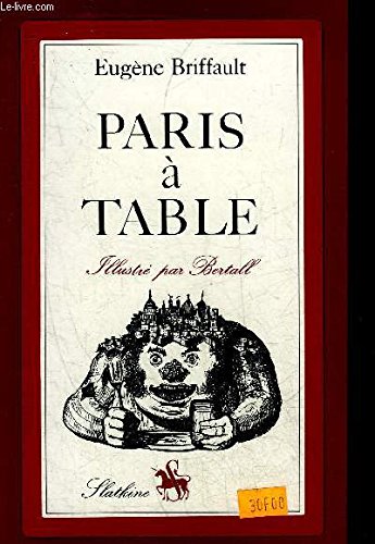 Stock image for Paris  table for sale by Ammareal