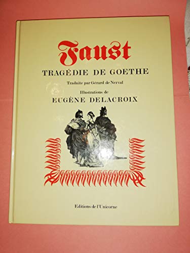 Imagen de archivo de Faust : Tragdie a la venta por Ammareal
