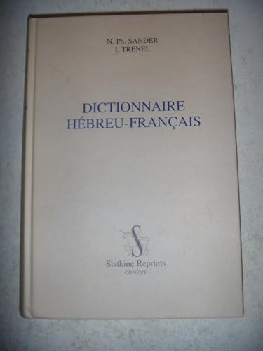 9782051019606: Dictionnaire Hbreu-Franais