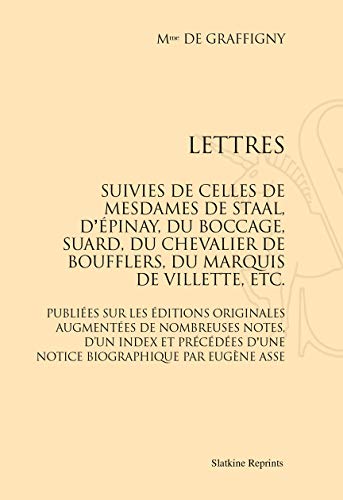 Imagen de archivo de LETTRES. (1883). EDITION EUGENE ASSE. a la venta por Gallix