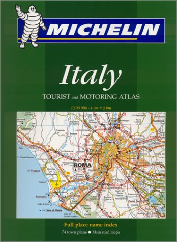 Stock image for Michelin Italy: Tourist and Motoring Atlas 2001 (Michelin Tourist and Motoring Atlas : Italy (Spiral), 7th ed) for sale by HPB-Diamond