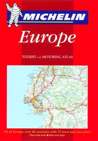 9782060002811: Michelin 2001 Tourist and Motoring Atlas Europe (Michelin Tourist and Motoring Atlas : Europe (Spiral, Large Format), 4th ed)