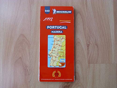 Michelin Red Guide Portugal Madere 1998 (9782060009407) by [???]
