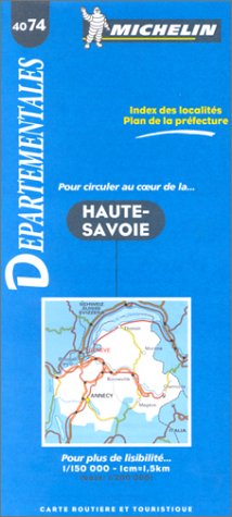 Haute Savoie (Michelin Departmental Maps) (9782060040745) by [???]