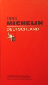 Stock image for Michelin Red Guide Deutschland 1994 - German Language Edition for sale by SecondSale