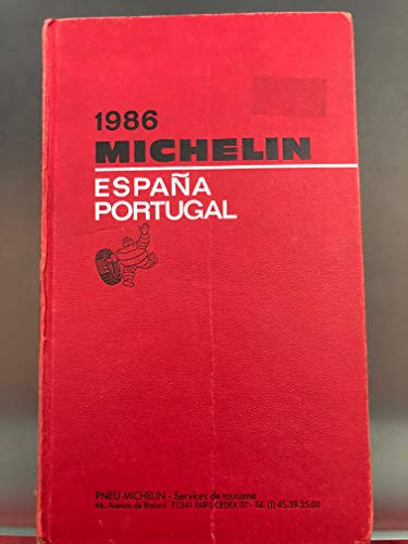 9782060063669: Michelin Red-Espana-Portuga 1986