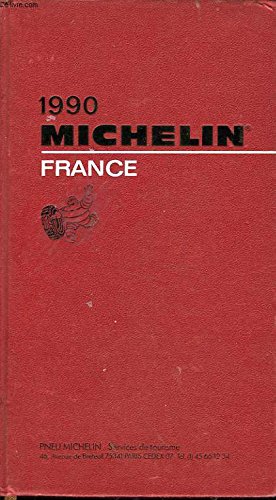 Beispielbild fr France, 1990 (Michelin Red Guide) zum Verkauf von WorldofBooks