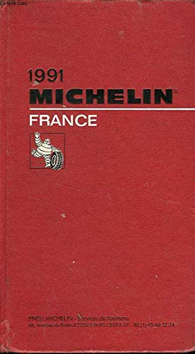 Beispielbild fr Michelin Red Guide to France, 1991 zum Verkauf von Better World Books
