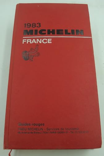 9782060064338: Michelin Red Guide: France, 1983 [Idioma Ingls]