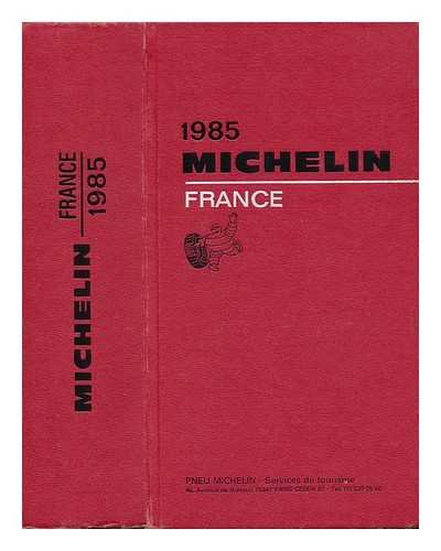 9782060064550: Michelin Red Guide: France, 1985 [Idioma Ingls]