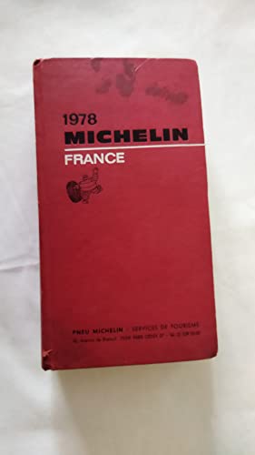 Beispielbild fr GUIDE MICHELIN FRANCE 1978 zum Verkauf von Librera Gonzalez Sabio