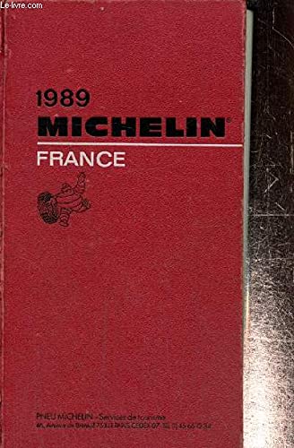 Beispielbild fr France, 1989 (Michelin Red Guide) zum Verkauf von WorldofBooks