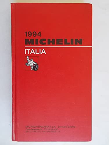 9782060067490: Italia (Michelin Red Hotel & Restaurant Guides)