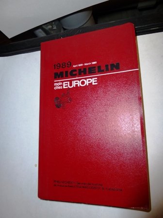 Stock image for Main Cities, Europe (Michelin Red Guide) for sale by WorldofBooks
