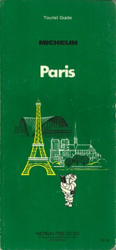 Stock image for Michelin Green Guide: Paris for sale by Red's Corner LLC