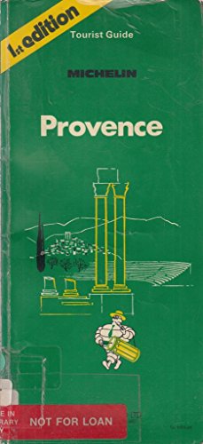 Imagen de archivo de Michelin Green Guide: Provence a la venta por Wonder Book