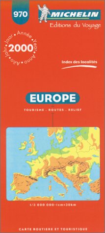 Beispielbild fr Europe: No. 970 (Michelin Maps) zum Verkauf von WorldofBooks