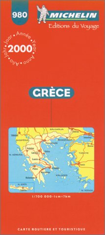 "europe ; grece ; 1-700000" (9782060980119) by Michelin Staff