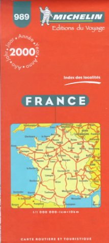 Stock image for France: No. 989 (Michelin Maps) for sale by WorldofBooks