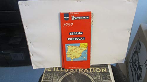 Michelin Map Spain & Portugal (Michelin Map, 990) (9782060990200) by Michelin Staff