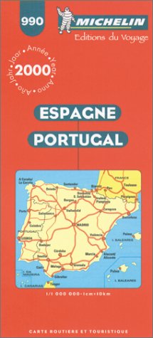 9782060990217: Espagne et Portugal. Carte n 990, 1 cm = 10 kms