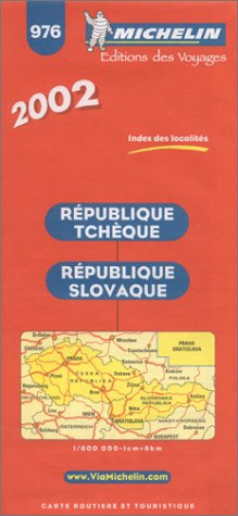 9782061001066: Rpublique tchque, Rpublique slovaque 1:600.000: No. 976 (Carte stradali)