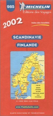 9782061001103: Scandinavie, Finlande 1:1.500.000: No. 985 (Carte stradali)