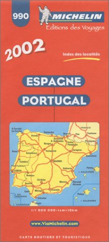 Stock image for Spain and Portugal: No. 990 (Michelin Country Maps) for sale by WorldofBooks
