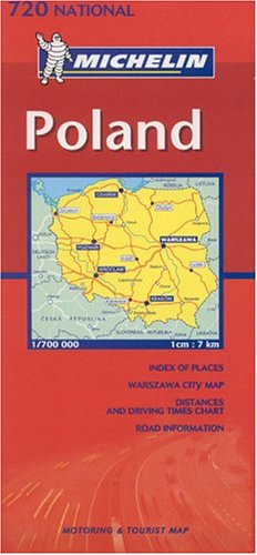 Michelin Poland Folded Map (9782061005859) by Michelin Travel Publications