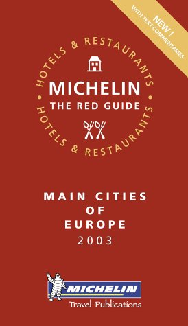 9782061007044: Main cities of Europe 2003. La guida rossa