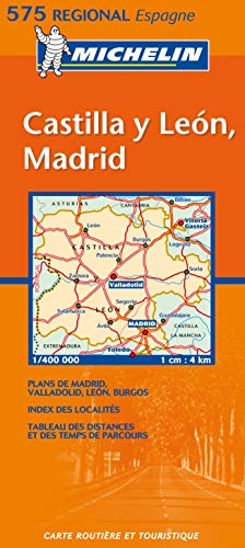 9782061007594: CR 575 CASTILLA Y LEON, MADRID (Carte Rgionale)