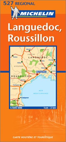 Michelin France, Languedoc/Roussillon Map No. 527 - Michelin