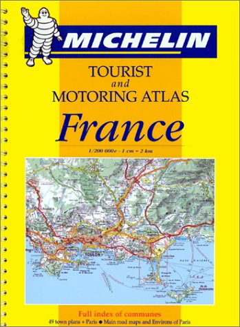Stock image for Michelin Tourist and Motoring Atlas France, 1999 Edition for sale by Wonder Book