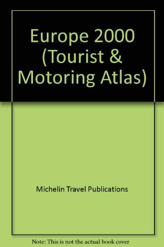 Michelin Europe Tourist and Motoring Atlas No. 1129 (Michelin Maps & Atlases) (9782061129036) by Michelin Travel Publications