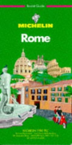 Stock image for Michelin Green Guide Rome for sale by Wonder Book