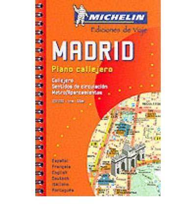 9782062042006: Madrid Plan: No.2042 (Michelin City Plans)