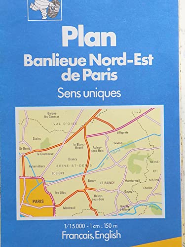 Beispielbild fr Banlieue de Paris. Banlieue Nord-Est, Plan avec rpertoire, 1/15 000 zum Verkauf von medimops