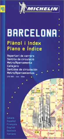 Stock image for Barcelona: Plnol i Index: Plano e ndice for sale by gearbooks